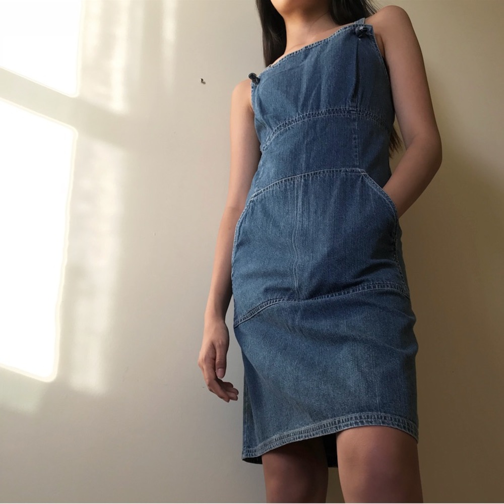 Esprit de Corps Denim Overall Dress SOLD